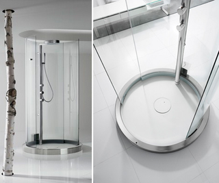 Illustration for article titled Motion-Sensing Transtube 360 Shower Puts You On Display